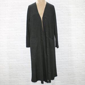 LULAROE Sarah Duster Cardigan Sweater Open Front Long Sleeve Black Medium